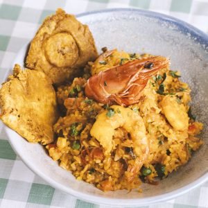 ARROZ CON CAMARONES